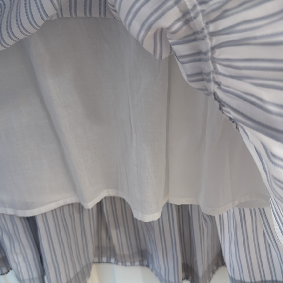 Tuckernuck Grosgrain Trim Oxford Stripe Bouvier Dress - Picture 9 of 16